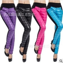 羽絨褲_流行元素/工藝:植絨_圖案:其他_羽絨褲促銷_低價批發(fā) 